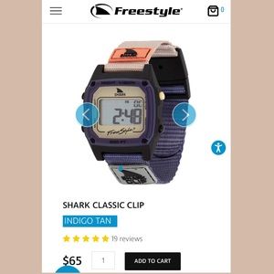 Freestyle Shark Clip Watch!